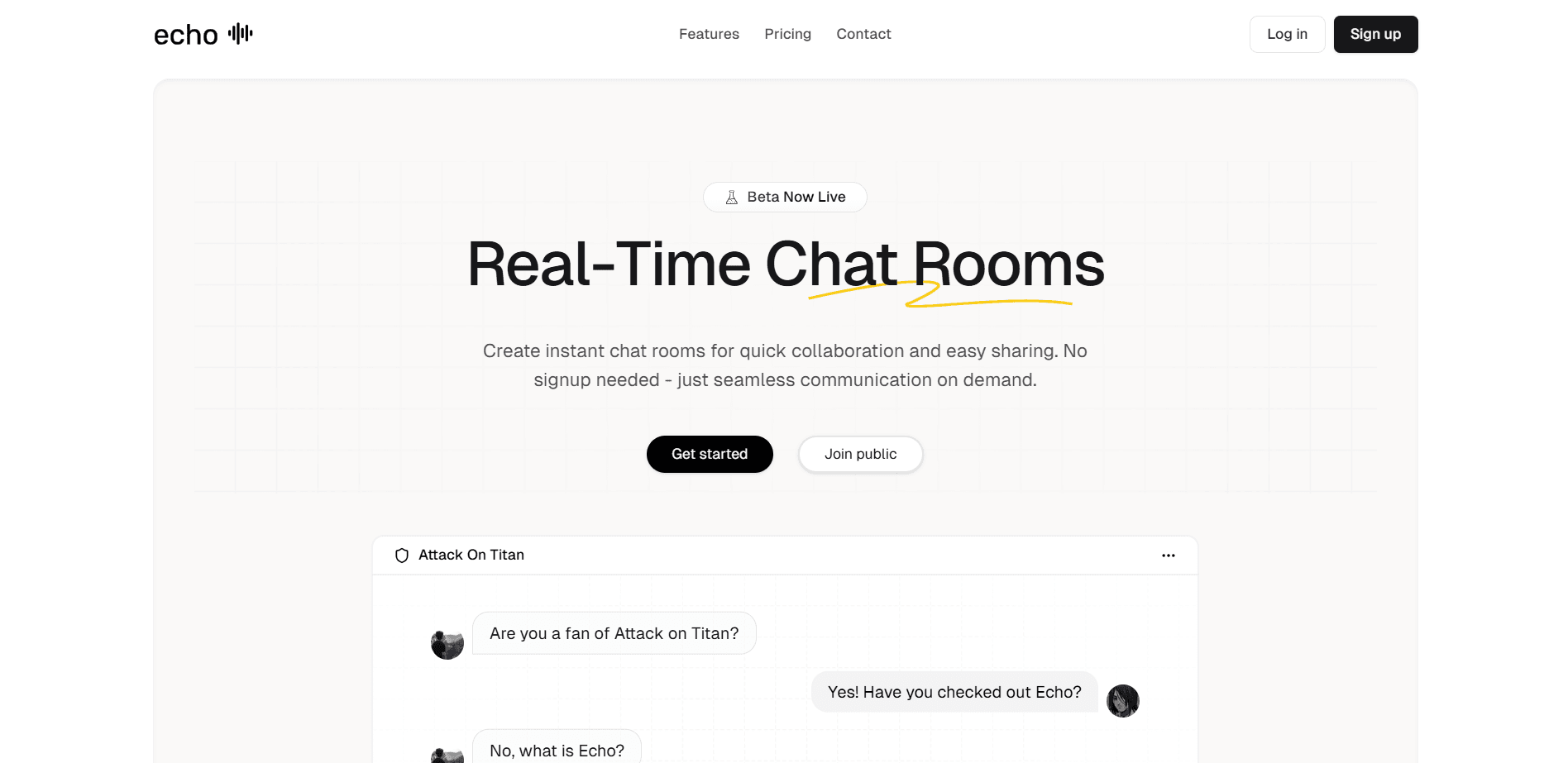 Echo Chat project image